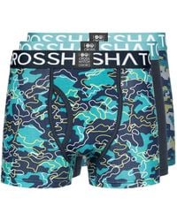 Crosshatch - Linamo Mve Open Fly Boxer Shorts (Pack Of 3) - Lyst