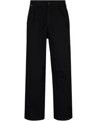 BOSS - Kaiden Solid Patterned Straight Chinos - Lyst