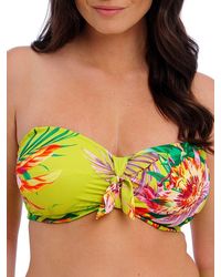 Fantasie - Cala Macarella Bandeau Bikini Top - Lyst