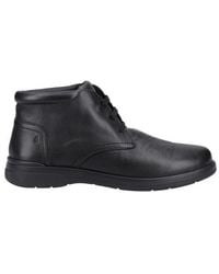 Hush Puppies - "Malcolm" Chukka-Stiefel Für Herren, Leder - Lyst