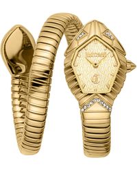 Just Cavalli - Signature Snake Lirica Fashion Watch – Mop Jc1L357M0045 - Lyst