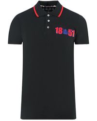 Aquascutum - London 1851 Polo Shirt Cotton - Lyst