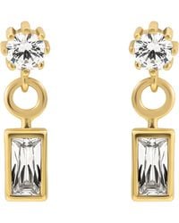 Orphelia - 'Madelyn' 925 Sterling Drop Earrings - Lyst
