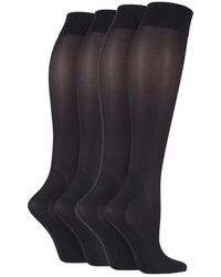 IOMI - 4 Pairs Of 40 Denier Graduated Compression Socks – Energizing - Lyst