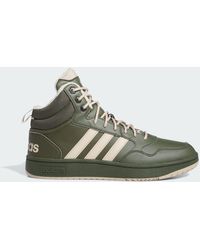 adidas Originals - Hoops 3.0 Mid Lifestyle Basketball Classic Fur Lining Winterized Shoes - Lyst