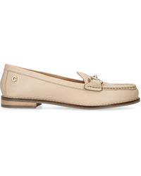 Carvela Kurt Geiger - Leather Snap Loafers - Lyst