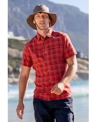 Mountain Warehouse - 'Holiday' Cotton Shirt Buttoned Breathable Summer Top - Lyst