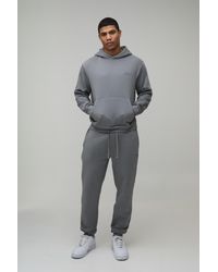 BoohooMAN - Boxy Fit Sport Hooded Tracksuit - Lyst