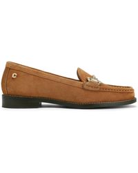 Carvela Kurt Geiger - Leather Snap Loafers - Lyst
