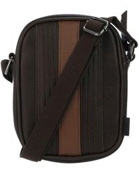 Ted Baker - Accessories Evver Striped Pu Flight Bag - Lyst