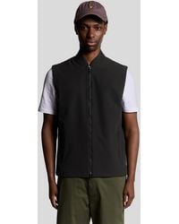 Lyle & Scott - Technical Stretch Softshell Gilet - Lyst