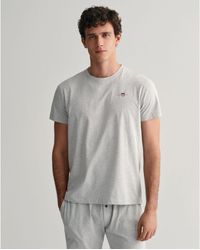 GANT - Shield Pyjama T-Shirt - Lyst