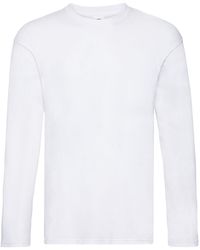 Fruit Of The Loom - Original Long Sleeve T-Shirt - Lyst