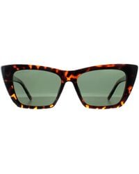 Montana - Cat Eye Shiny Turtle G15 Polarized Mp64 - Lyst