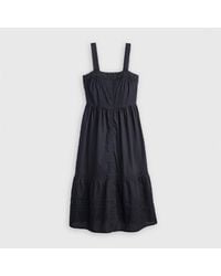 Levi's - Levi's Cici Square Neck Sleeveless Midi Dress - Lyst