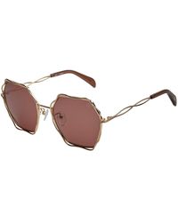 Tous - Sto445 Geometric Sunglasses - Lyst