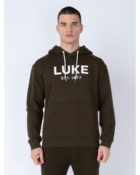 Luke 1977 - Grand Soft Cotton Relaxed Fit Overhead Hoodie - Lyst
