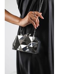 Where's That From - Wheres 'Rica' Geometric Clutch Bag - Lyst