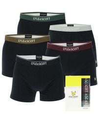Lyle & Scott - And Jackson 5 Pack Trunks - Lyst