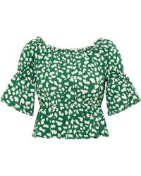 myMo - Blouse Groente - Lyst
