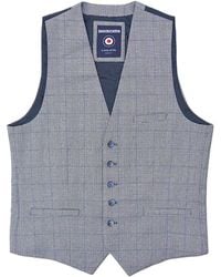 Lambretta - George Prince Of Wales Check Waistcoat - Lyst