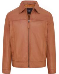 Infinity Leather - Retro Classic Harrington Biker Jacket - Lyst