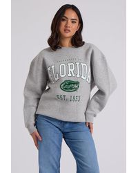 Urban Bliss - Florida Oversized Sweatshirt - Lyst