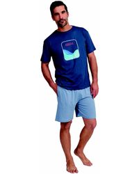 Munich - Mu9 Short Sleeve Pajamas - Lyst