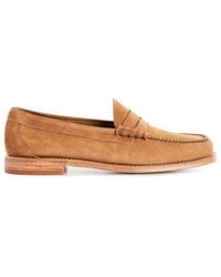 G.H. Bass & Co. - G.H. Bass Weejun Heritage Nubuck Penny Loafer - Lyst