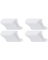 Sock Snob - 24 Pairs Bamboo Cotton Sports Socks - Lyst