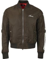 Amiri - Bones Design Groen Bomberjack - Lyst
