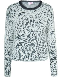 myMo - Jumper Wit Zwart - Lyst