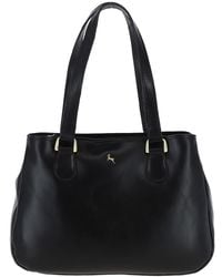 Ashwood Leather - Vegetable Tanned Three Section Real Shoulder Bag - Lyst