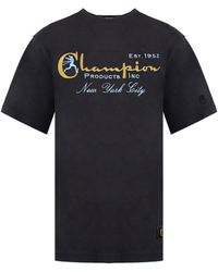 Champion - Archive T-Shirt Cotton - Lyst