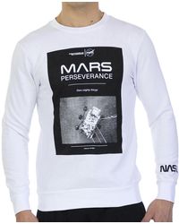NASA - Basic Long Sleeve And Round Collar Mars03S Sweatshirt - Lyst