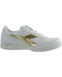 Diadora - S.Star K Elite Wimbledon Trainers Leather - Lyst