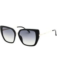 Guess - Shiny Frame Gradient Smoke Lensed Sunglasses - Lyst