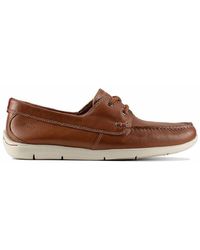 Clarks - Karlock Step Boat Shoes Nubuck Leather - Lyst