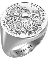 Guess - Jumr03014Jwst64 Ring - Lyst