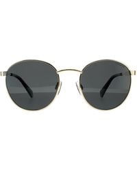 Polaroid - Round Polarized Sunglasses Metal - Lyst