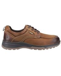 Hush Puppies - "Percy" Sneaker Für Herren, Leder, Zum Schnüren (Hellbraun) - Lyst