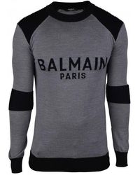 Balmain - Trui Grijs - Lyst
