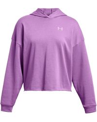 Under Armour - Rival Terry Crew Sweatshirt - Lyst