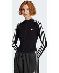 adidas Originals - Adicolor 3-Stripes Slim Knit Track Top - Lyst