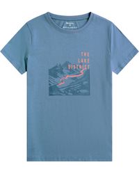 Mountain Warehouse - Regional Lake District T-Shirt Crew Neck Breathable Everyday Tee Cotton - Lyst