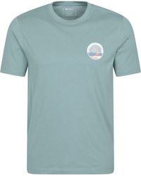 Mountain Warehouse - Regional Brighton T-Shirt Cotton Sun Protection Breathable Casual Tee - Lyst