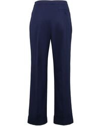 Aspesi - Hoge Taille Katoenen Broek - Lyst