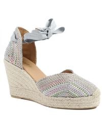 Jones Bootmaker - Alyssa Wedge Espadrille Sandals - Lyst