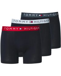 Tommy Hilfiger - Underwear 3Pack Th Original Logo Waistband Trunks Soft Boxer - Lyst