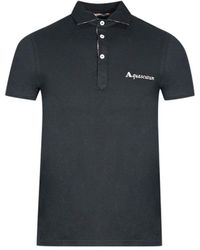 Aquascutum - Signature Logo Polo Shirt Cotton - Lyst